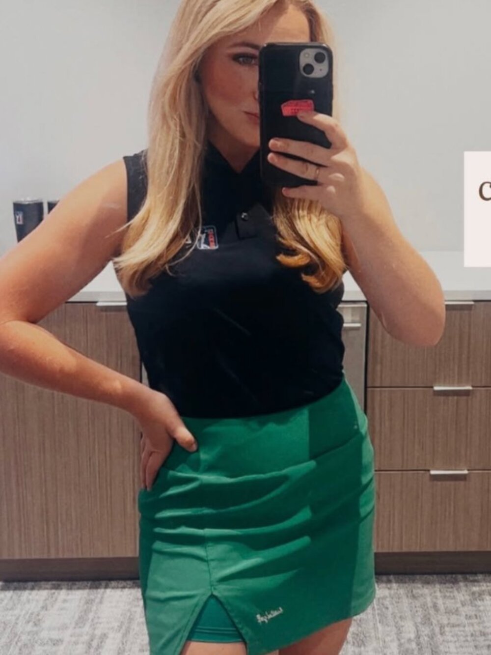 Barstool Golf Green Skort